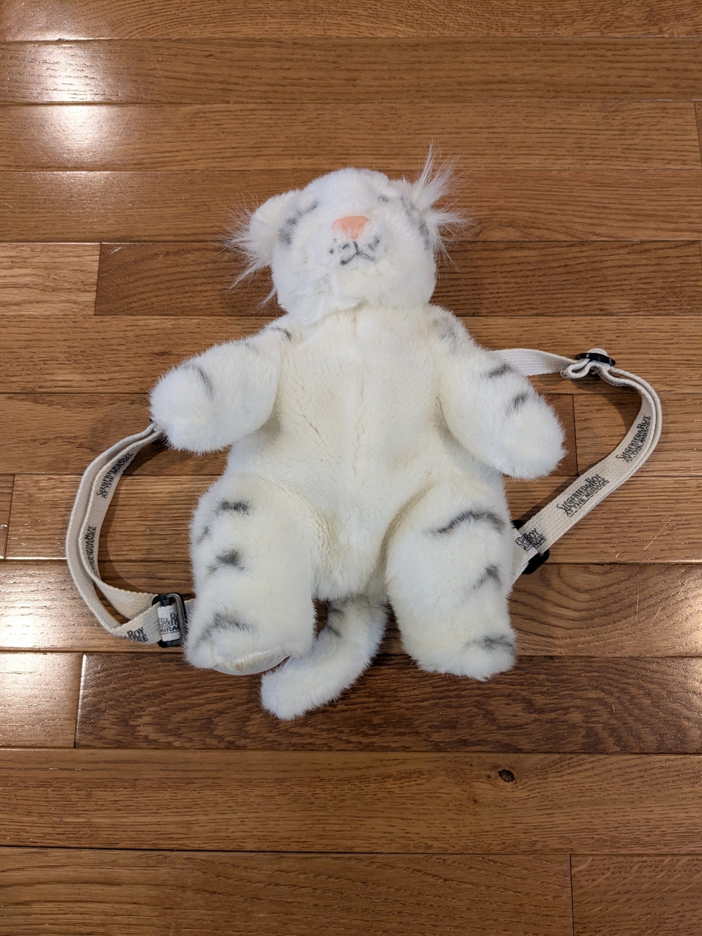 Siegfred And Roy Plush White Tiger Backpack